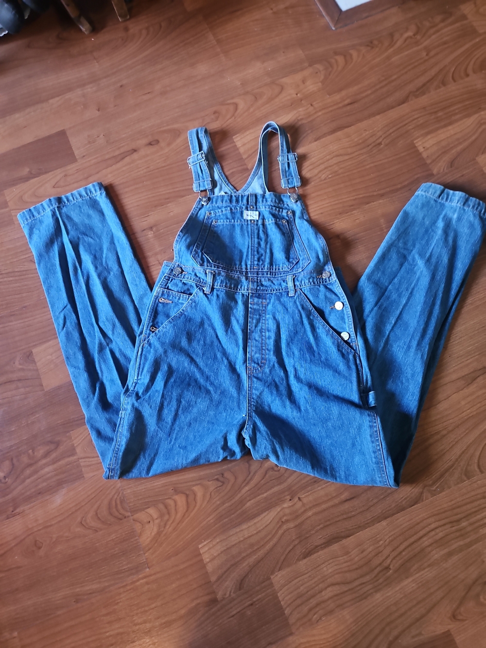 XL Calvin Klein Blue Denim Overalls Overalls